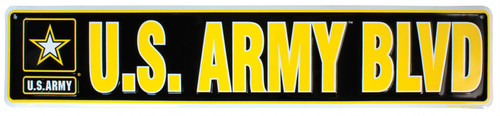 Erazor Bits U.S. Army Blvd Sign - Military Pride