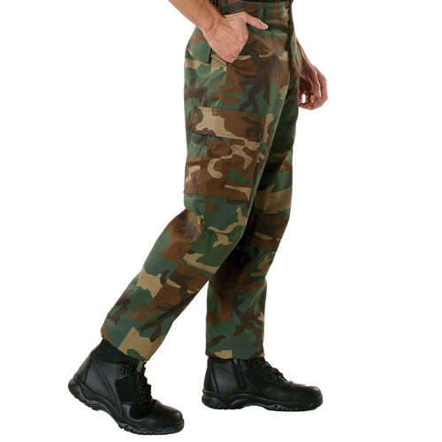 Rothco Woodland Camo Tactical BDU Cargo Pants - View 1