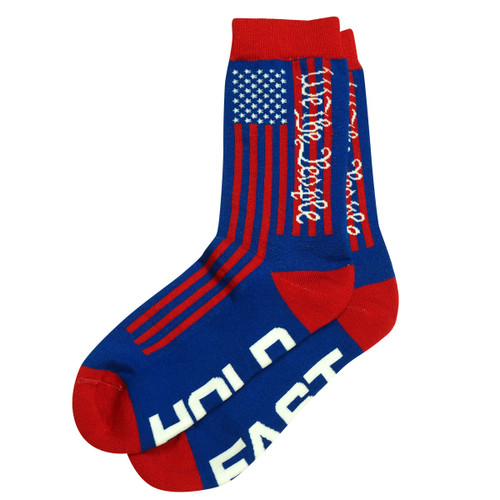 Hold Fast We The People Socks - Patriotic Comfort