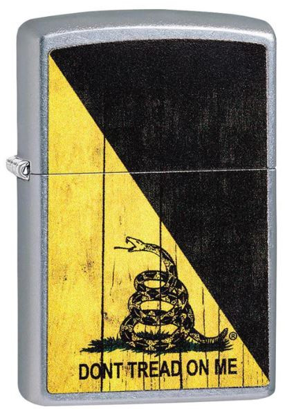 Zippo Don't Tread on Me Lighter - Patriotic Durable