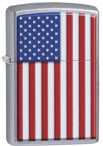 Zippo US Flag Lighter - Patriotic Design