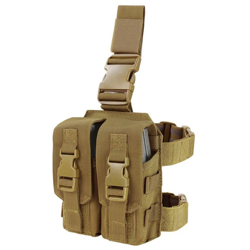 Condor Drop Leg M4 Mag Pouch - Tactical Quick Access - View 1