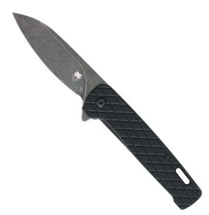 CobraTec Gator Black OTF Knife - Tactical EDC - View 1