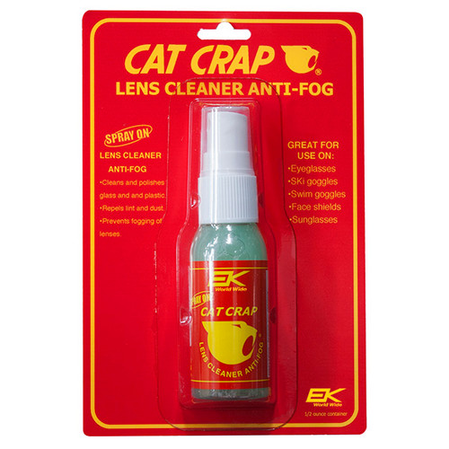 CAT CRAP SPRAY ON ANTI FOG