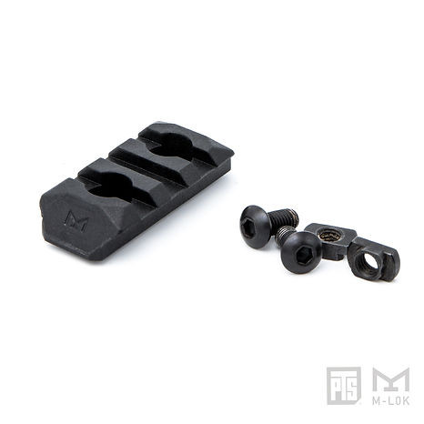 PTS EP Series Enhanced M-LOK Rail Section - 3 Slot