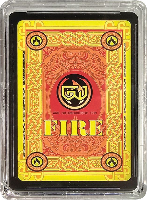Playing Cards Fire Starting