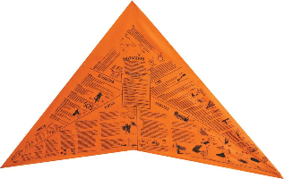 ORANGE Survival Bandana
