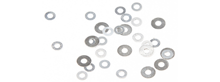 Lancer Tactical Shim Set for AEG Gearboxs - (Silver)