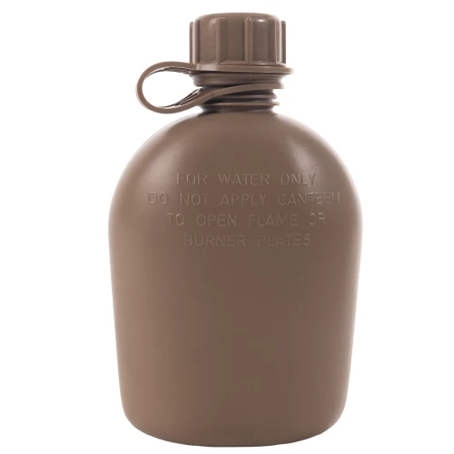 Genuine G.I. 3 Piece 1 Quart Plastic Canteen