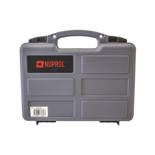 Nuprol Essentials Small Pistol Hard Case 12.5 inch with Pick and Pluck Foam