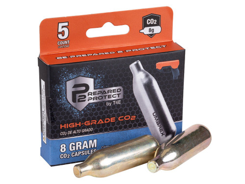 UMAREX CO2 CYLINDER FOR P2P 12 GRAM 5PK