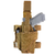 TORNADO TACTICAL LEG HOLSTER (LEFT HAND) BLACK