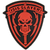 G-Force ISIS SLAYER Knife and Skull PVC Morale Patch - RED