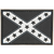 G-Force Confederate Flag PVC Morale Patch - BLACK