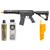 Classic Army URGI MK16 MWS 10in GBBR Gas Blowback Airsoft Rifle Black - STARTER BUNDLE