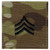 Rothco US Made Embroidered Sergeant Rank Insignia