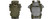 Lancer Tactical Nylon Rifle Backpack - OD Green - View 3