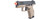 Kizuna Works KW-15K Gas Blowback Airsoft Pistol - Tan/Black - View 4