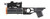 Double Bell Metal AK Grenade Launcher - Black - View 1