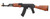 Lancer Tactical AK Series AK 74N AEG Airsoft Rifle Real Wood Furniture