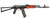 Lancer Tactical AK-74N AEG - Folding Stock, Real Wood - View 2