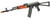 Lancer Tactical AK-74N AEG - Folding Stock, Real Wood - View 3
