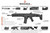 KWA PTS Masada Gas Blowback Airsoft Rifle - FDE - View 8
