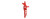 Lancer Tactical Skeletonized AEG Trigger - Red - View 3