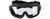 Lancer Tactical Aero Airsoft Goggles - Clear Lens - View 1