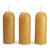 Industrial Revolution 12-Hour Beeswax Candles - 3 Pack - View 1