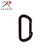 Rothco D Climbing Carabiner Black - Heavy-Duty