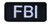 Trooper Clothing FBI Patch Small - Tactical