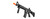 Lancer Tactical Gen 2 MK 18 Mod 0 CQB Airsoft AEG (Black) - View 3