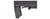 LCT Airsoft LTS Adjustable M4 Rifle Stock - Black - View 2