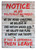 Erazor Bits Politically Incorrect Sign - Wall Decor