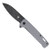 CobraTec Gator Black OTF Knife - Tactical EDC - View 4