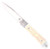 Cobratec Trapper Hidden Release Knife - White Handle - View 1