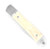 Cobratec Trapper Hidden Release Knife - White Handle - View 2