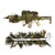 Red Rock 5 Piece Adult Ghillie Suit M/L - Woodland Camo - View 5