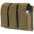 Lancer Tactical Airsoft Triple Grenade Pouch w/ MOLLE Straps - TAN