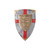 Halloween Foam Shield (Gold, Gray, & Red)