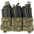 Lancer Tactical Adaptive Hook and Loop Triple Dual Mag Pouch