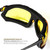 Optic Max Safety Glasses - Removable Amber Frame - View 3