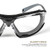 Optic Max Safety Glasses - Removable Frame, Clear - View 4