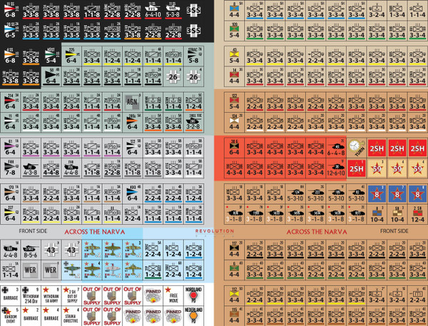Across the Narva Counter sheet