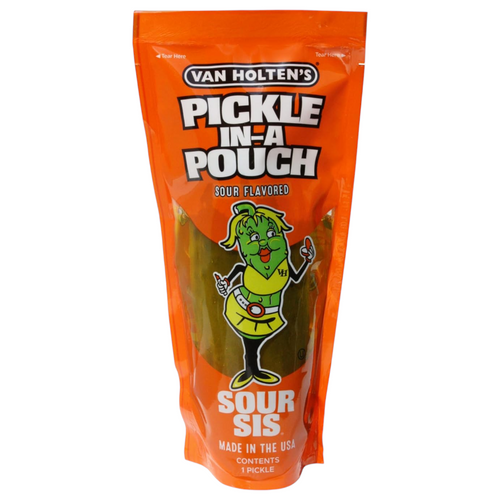 Van Holten's Pickles | Pickle In A Pouch | Sour Sis | Sour Flavor Van Holten's Pickles | Pickle In A Pouch | Sour Sis | Sour Flavor