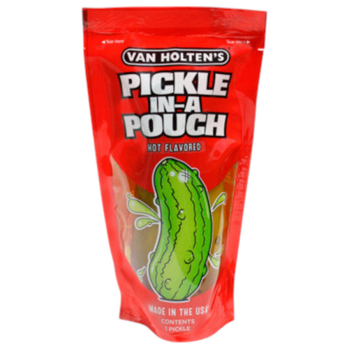 Van Holten's Pickles | Pickle In A Pouch | Jumbo Hot | Hot & Spicy Van Holten's Pickles | Pickle In A Pouch | Jumbo Hot | Hot & Spicy
