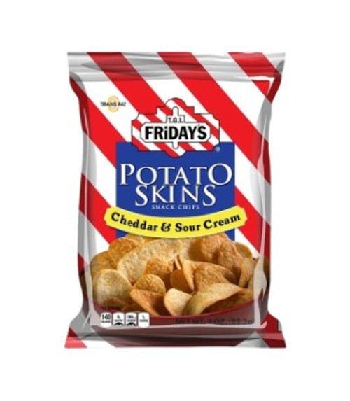 TGI Fridays Potato Skins | Cheddar & Sour Cream | 3oz | USA