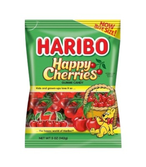 Haribo Gummies | Happy Cherries | 5oz | USA