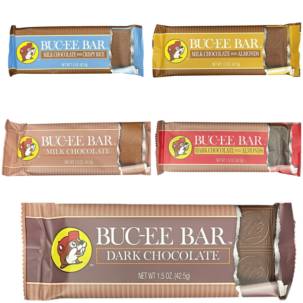 Buc-ee's Chocolate Buc-ee Bar | 1.5oz | Multi Flavors